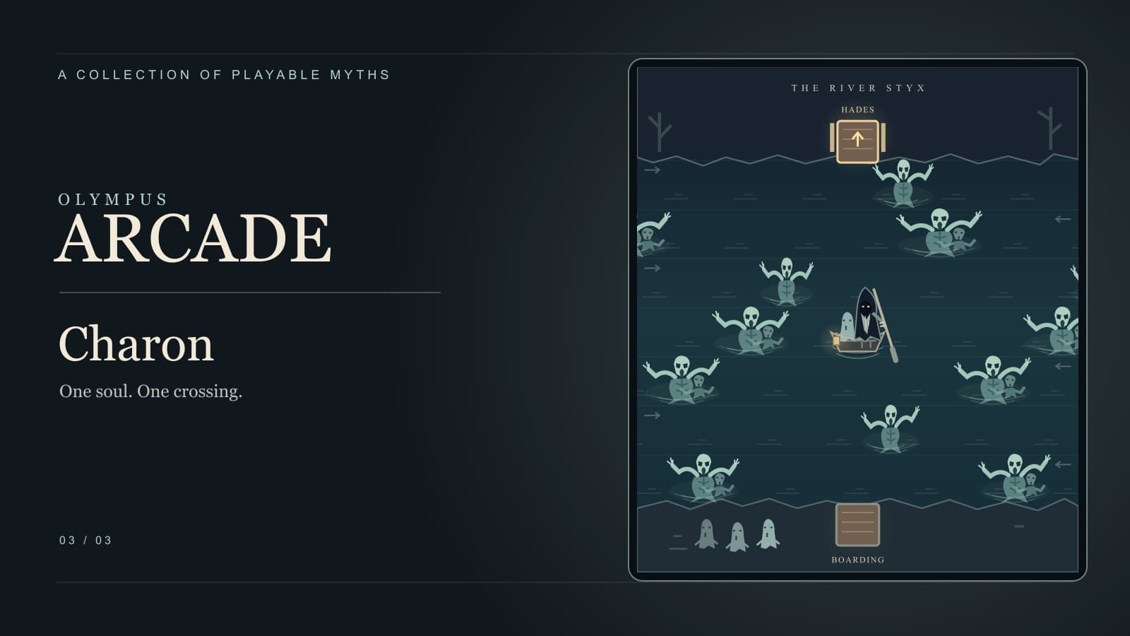 Olympus Arcade: Childhood Games, Reimagined — project view
